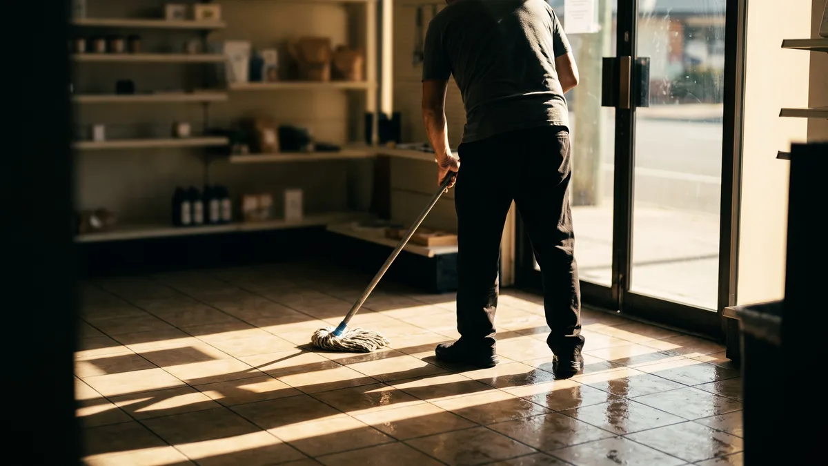 Limpieza de locales comerciales profesional en Moeche, Ferrolterra — Zentro Limpiezas